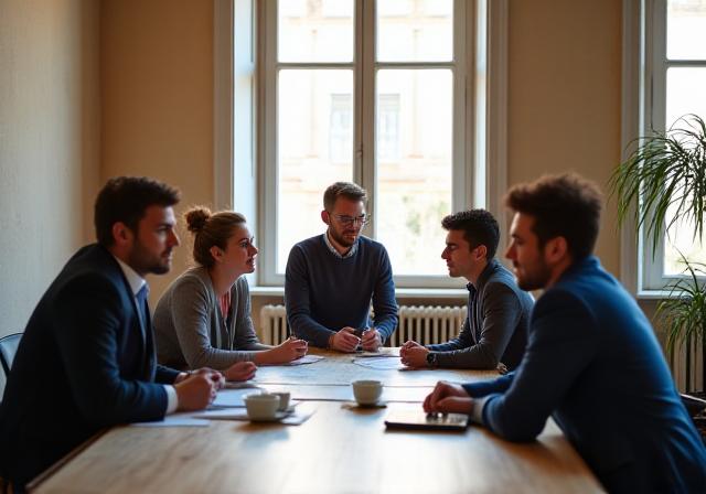 Team Forum Prosperitas nel nostro ufficio di Roma