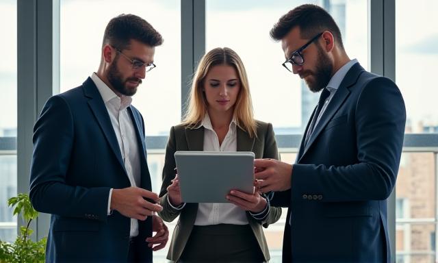 Professionisti HR in una sessione di strategia aziendale